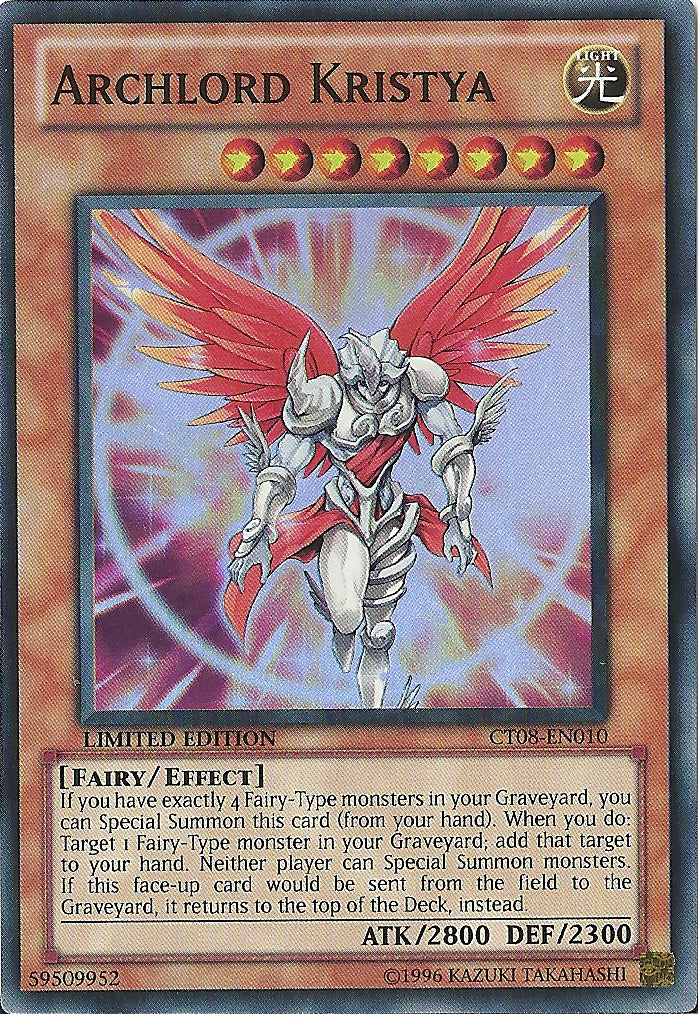 Archilord Kristya [CT08-EN010] Súper Rara 