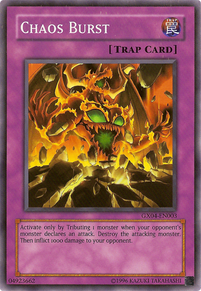 Explosión del Caos (GX Tag Force 2) [GX04-EN003] Súper Rara 