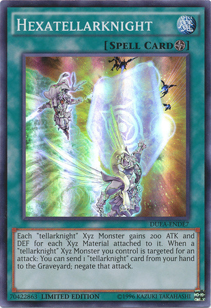 Caballero Hexatellar [DUEA-ENDE7] Súper Raro 