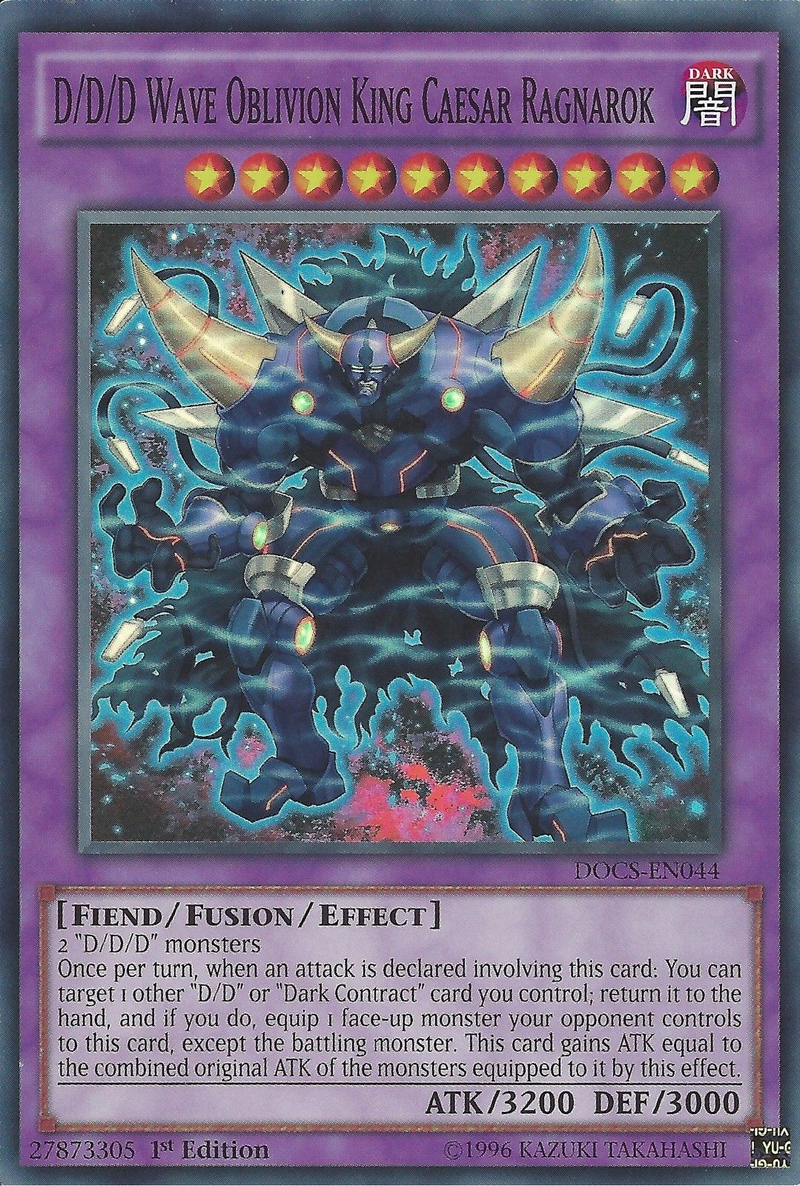 D/D/D Wave Oblivion King Caesar Ragnarok [DOCS-EN044] Súper Raro 