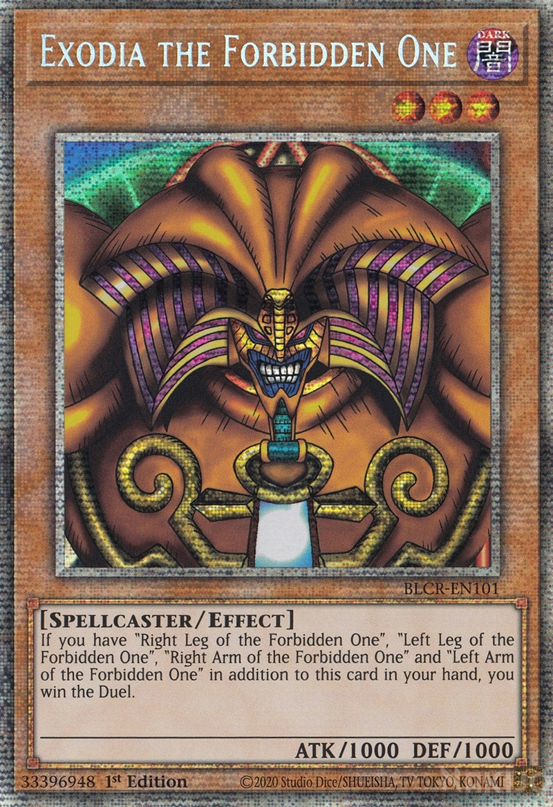 Exodia el Prohibido [BLCR-EN101] Luz Estelar Rara 