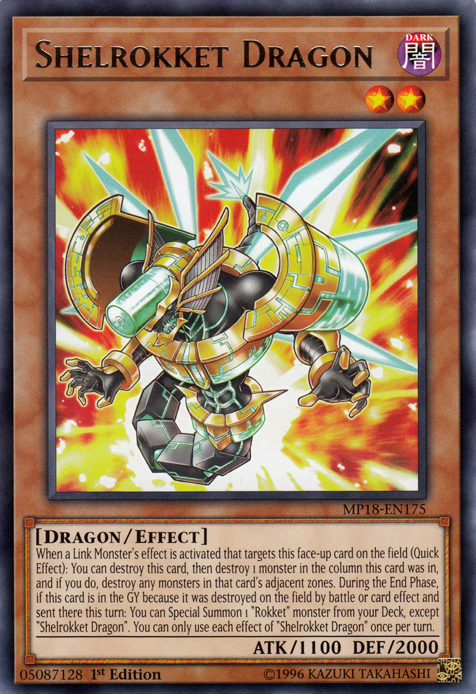 Dragón Shelrokket [MP18-EN175] Raro 