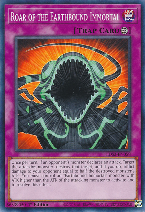 Rugido del Inmortal Terrenal [LDS3-EN058] Común 