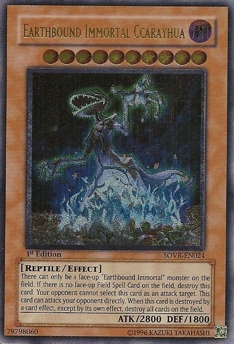 Ccarayhua Inmortal Terrenal [SOVR-EN024] Raro Supremo 