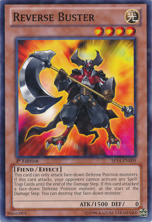 Reverse Buster [SP14-EN009] Starfoil Rare 