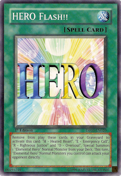 ¡¡HERO Flash!! [DP03-EN020] Común 
