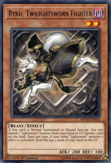 Ryko, Luchador Juramentado del Crepúsculo [MP18-EN053] Raro 