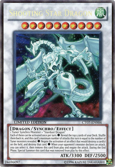 Dragón Estrella Fugaz [CT07-EN004] Secreto Raro 