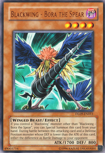 Blackwing - Bora la Lanza (Bronce) [DL09-EN011] Raro 