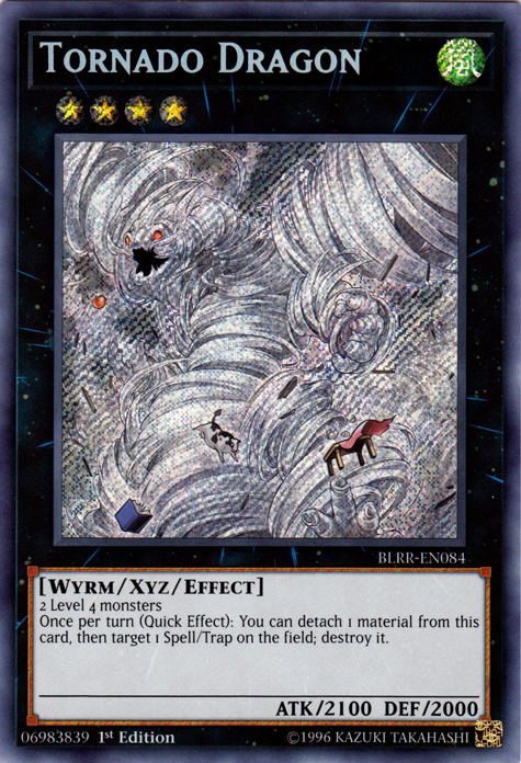 Dragón Tornado [BLRR-EN084] Secreto Raro 
