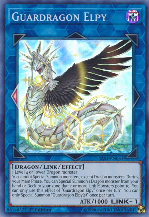 Guardragon Elpy [SAST-EN051] Súper Raro 