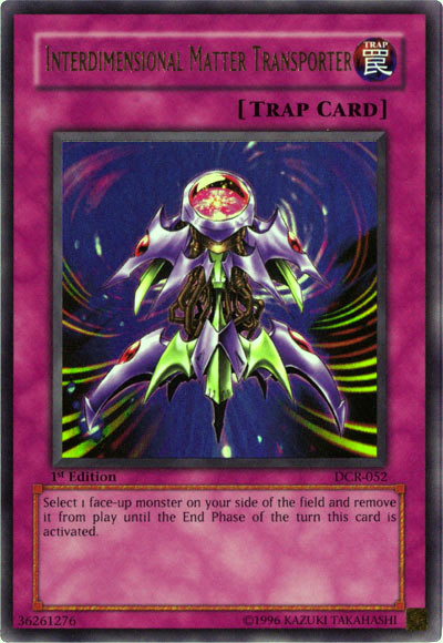 Transportador de materia interdimensional [DCR-052] Ultra raro 