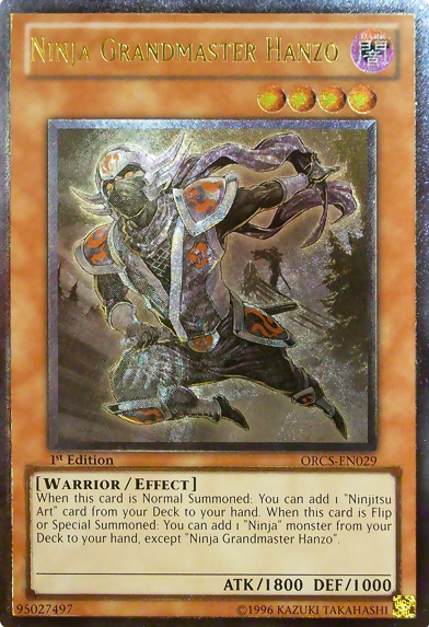 Gran Maestro Ninja Hanzo [ORCS-EN029] Raro Supremo 