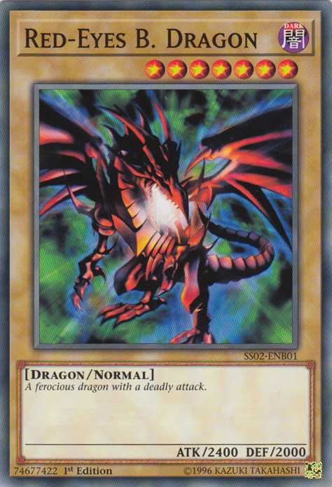 Dragón de ojos rojos [SS02-ENB01] Común 