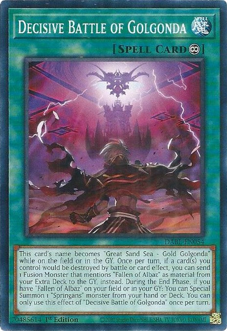 Batalla decisiva de Golgonda [DABL-EN054] Común 