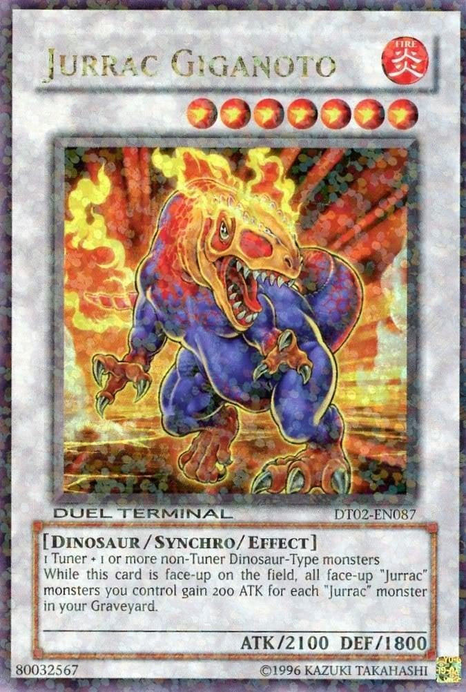 Jurrac Giganoto [DT02-EN087] Ultra Raro 