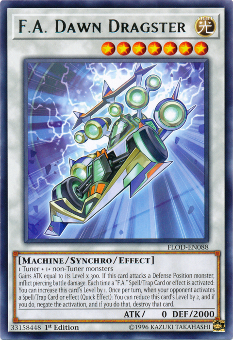 FA Dawn Dragster [FLOD-EN088] Raro 