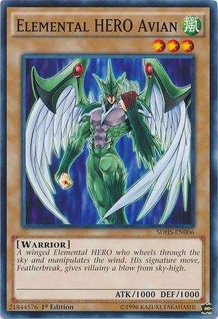 Héroe Elemental Aviano [SDHS-EN006] Común 