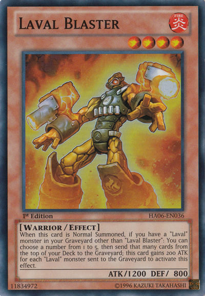 Laval Blaster [HA06-EN036] Súper Raro 