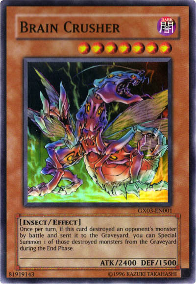 Triturador de cerebros [GX03-EN001] Súper raro 