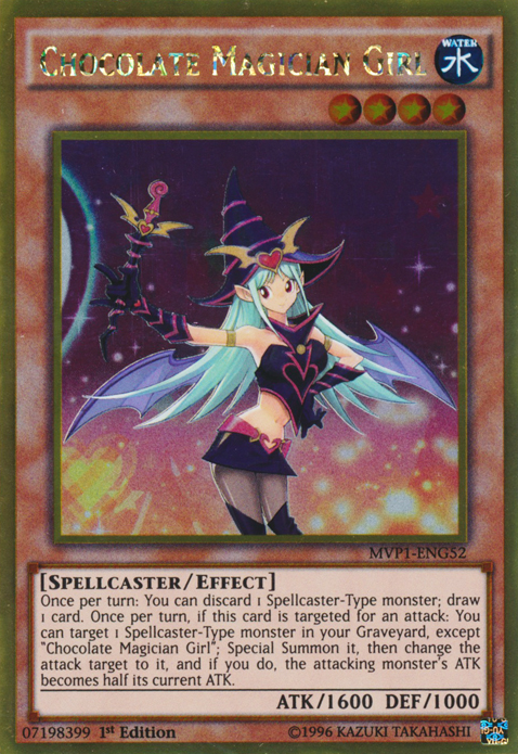 Chica Maga de Chocolate [MVP1-ENG52] Oro Raro 