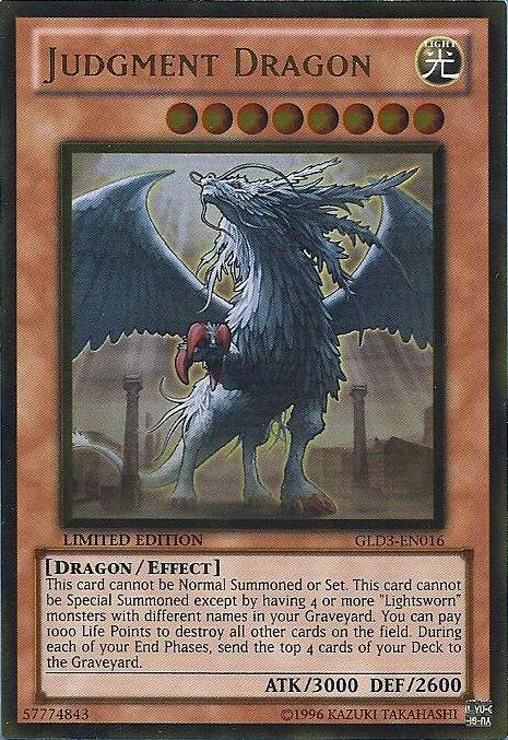 Dragón del Juicio [GLD3-EN016] Oro Raro 