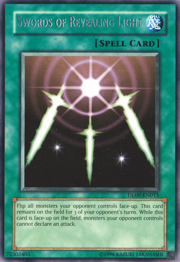 Espadas de Luz Reveladora (Plata) [DL09-EN013] Raras 