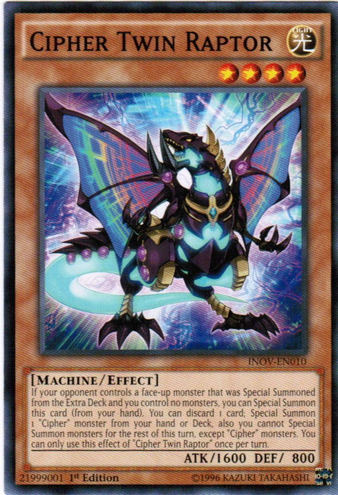 Cipher Twin Raptor [INOV-EN010] Común 