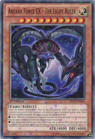 Arcana Force EX - El Soberano de la Luz [SP13-EN044] Rara Starfoil 