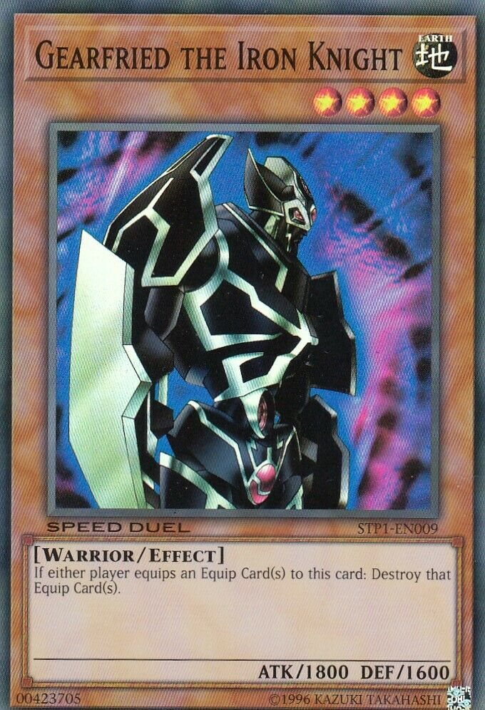 Gearfried el Caballero de Hierro [STP1-EN009] Súper Raro 