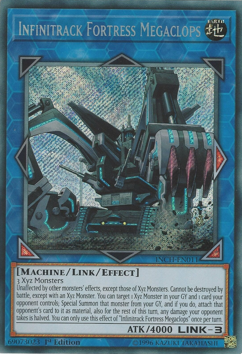 Infinitrack Fortress Megaclops [INCH-EN011] Secreto Raro 