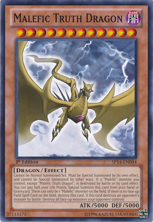 Dragón de la Verdad Maléfica [SP14-EN044] Común 