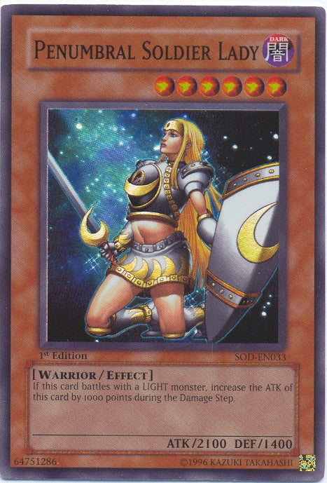 Soldado Penumbral [SOD-EN033] Súper Rara 