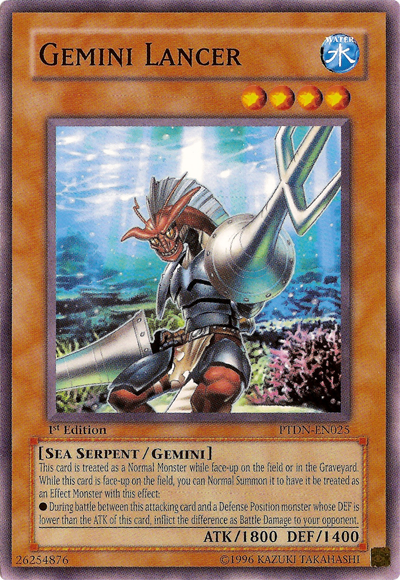 Gemini Lancer [PTDN-EN025] Común 