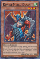 Koa'ki Meiru Doom [BP03-EN058] Shatterfoil Raro 