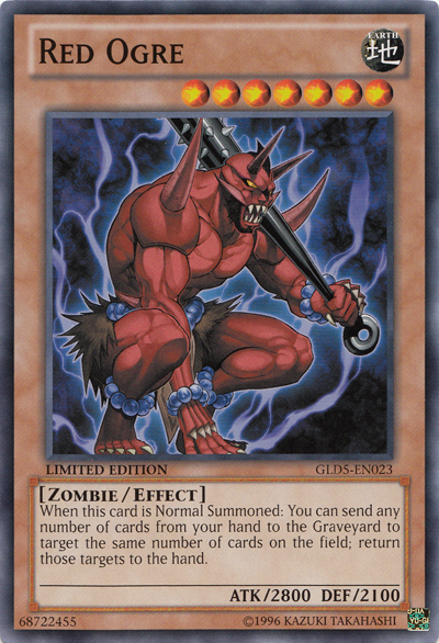 Ogro Rojo [GLD5-EN023] Común 