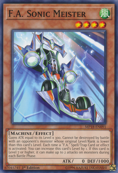 FA Sonic Meister [MP18-EN091] Común 