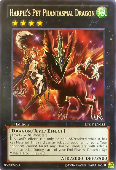 Dragón fantasmal mascota de Arpie [LTGY-EN055] Raro 