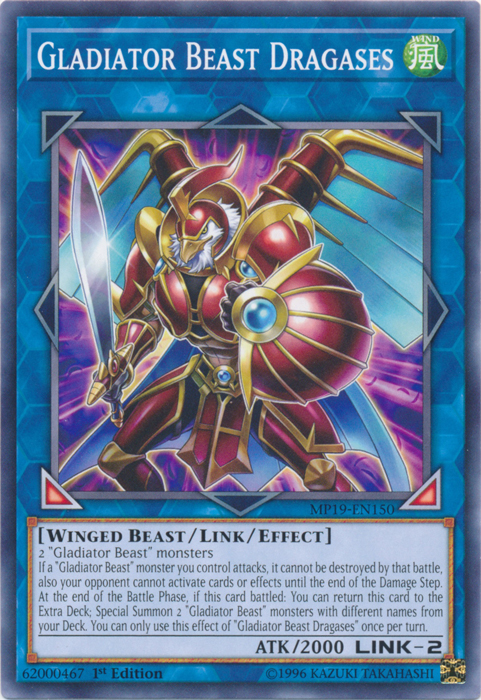 Bestias Gladiadoras Dragases [MP19-EN150] Común 