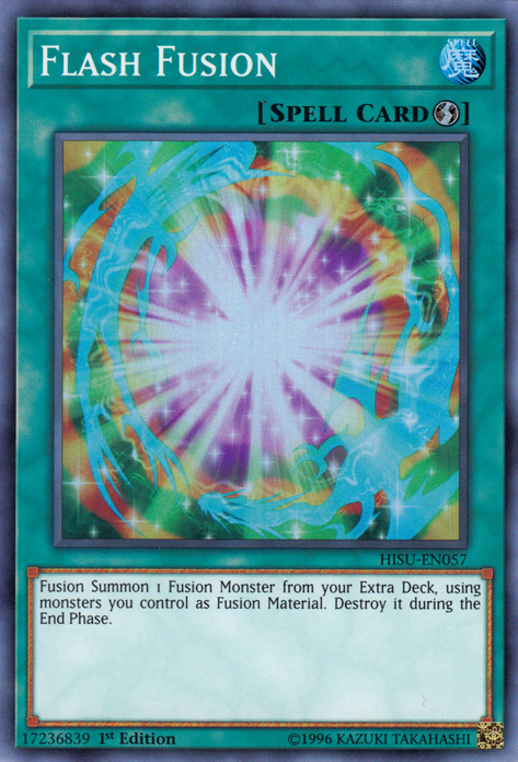 Flash Fusion [HISU-EN057] Súper Raro 