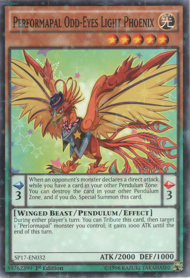 EMオッドアイズ・ライト・フェニックス [SP17-EN032] スターフォイルレア
