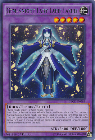 Dama Lapis Lazuli de Gem-Knight [SECE-EN046] Rara 