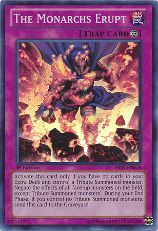 La erupción de los monarcas [PRIO-EN076] Súper rara 