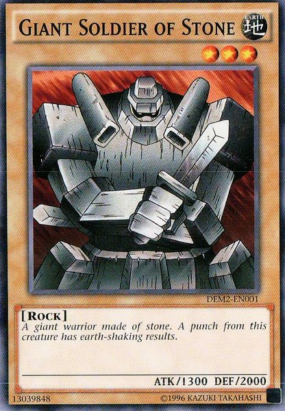 Soldado gigante de piedra [DEM2-EN001] Común 
