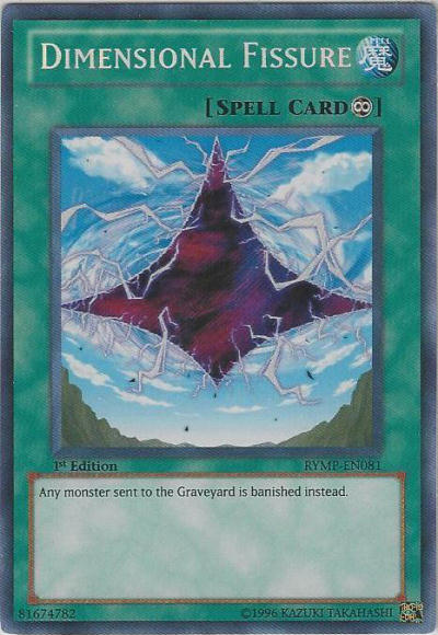 Fisura Dimensional [RYMP-EN081] Secreta Rara 