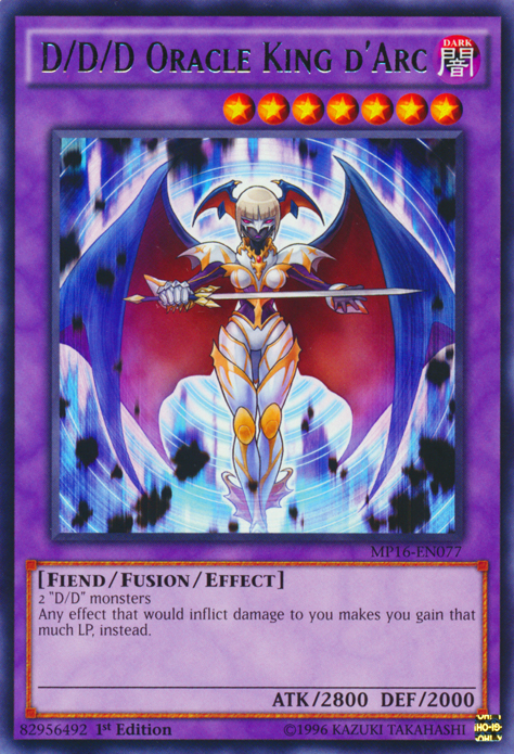 D/D/D Oracle Rey de Arco [MP16-EN077] Raro 