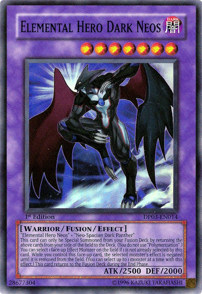 Héroe Elemental Neos Oscuro [DP03-EN014] Súper Raro 