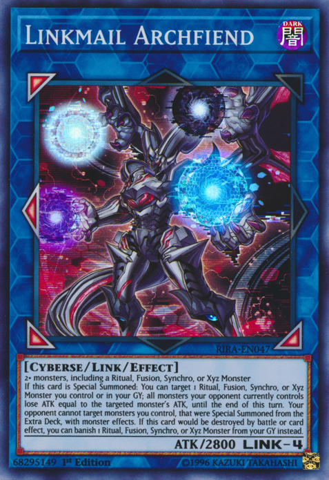 Linkmail Archidemonio [RIRA-EN047] Súper Raro 