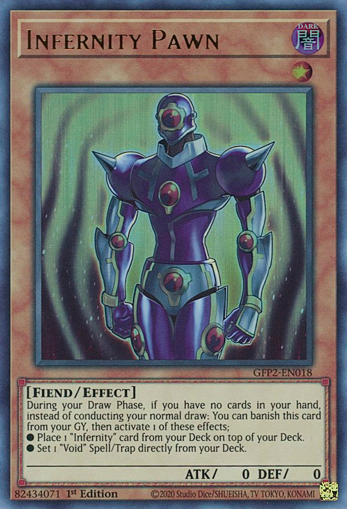 Peón Infernity [GFP2-EN018] Ultra Raro 