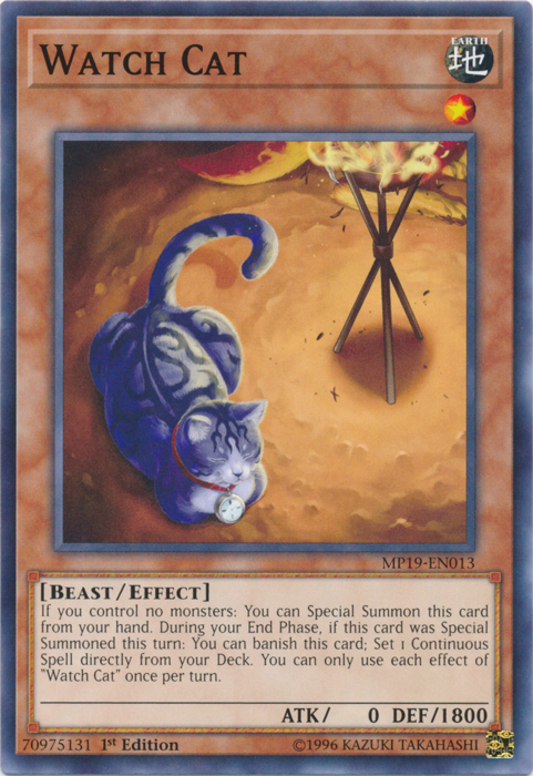 Gato de vigilancia [MP19-EN013] Común 
